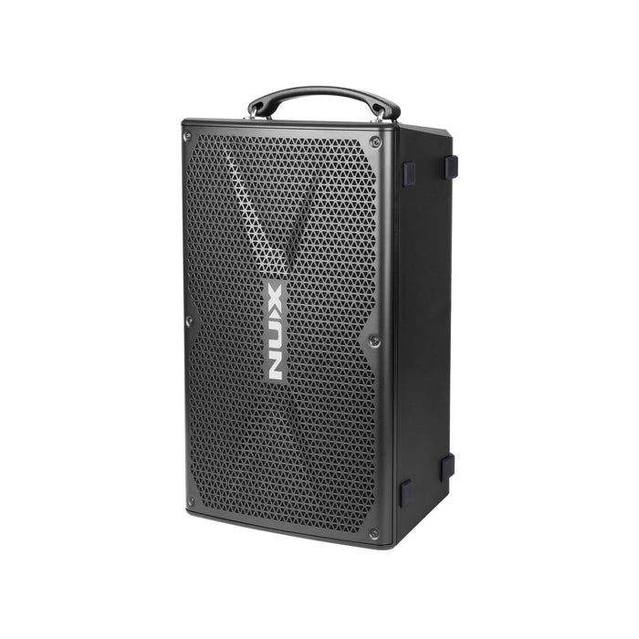 NUX NBA-200FR Busking 276 Watt Portable Battery Powered Speaker Amplifier with Bluetooth