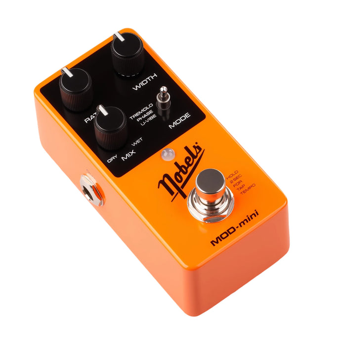 Nobels MOD-Mini Compact Tremolo, Phaser & Univibe Pedal