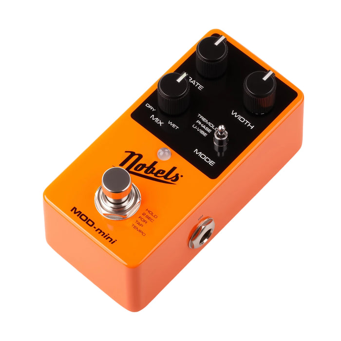 Nobels MOD-Mini Compact Tremolo, Phaser & Univibe Pedal