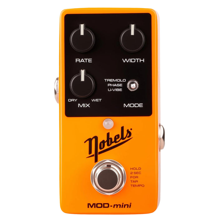 Nobels MOD-Mini Compact Tremolo, Phaser & Univibe Pedal