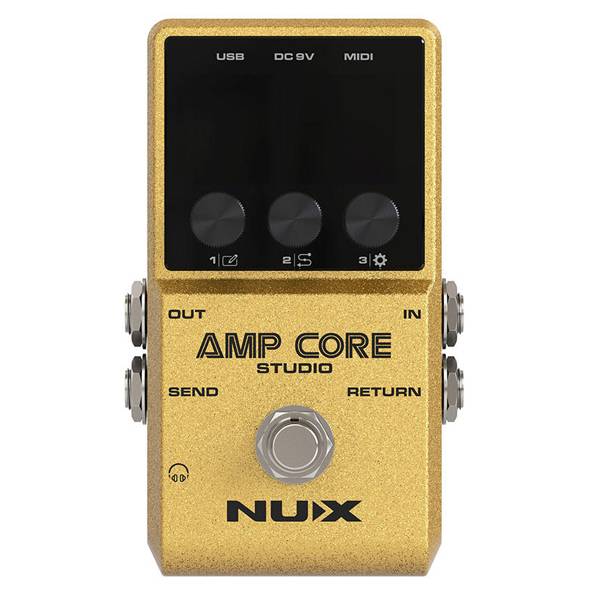 NUX Amp Core Studio Guitar Amp Modeling Pedal
