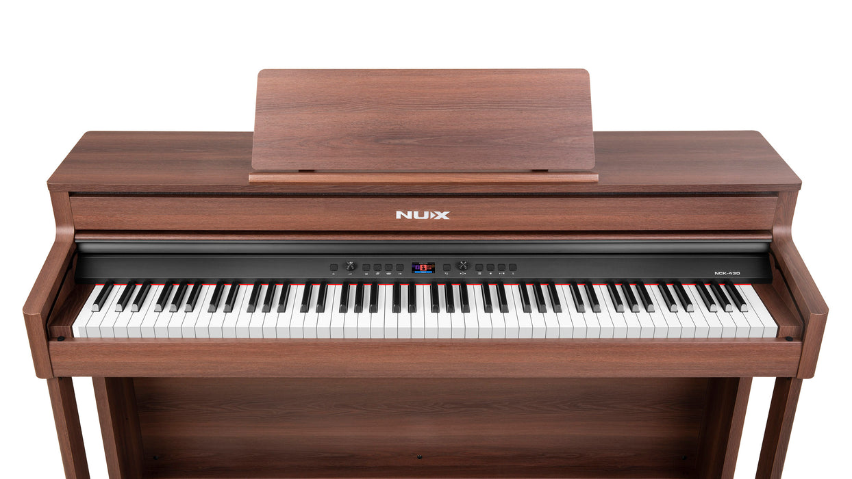 NUX NCK-430 88-Key Digital Piano Grand Hammer with Bluetooth