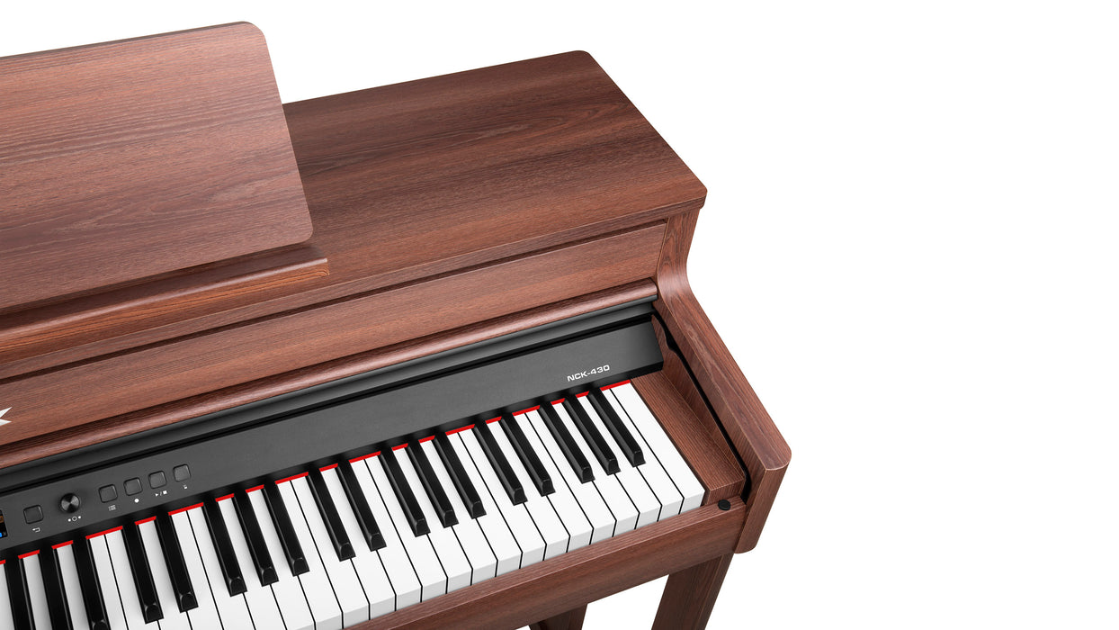 NUX NCK-430 88-Key Digital Piano Grand Hammer with Bluetooth