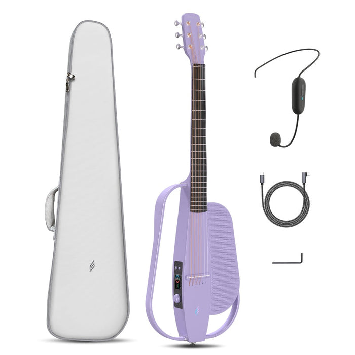 Enya NEXG SE Carbon Fiber Guitar - Purple - Music Bliss Malaysia