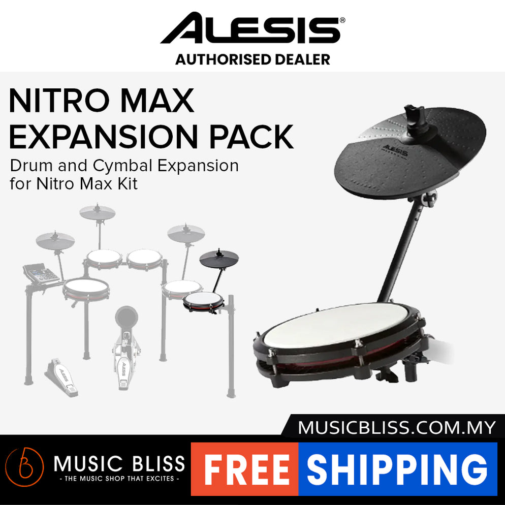 Alesis Nitro Max Expansion Pack | Music Bliss Malaysia