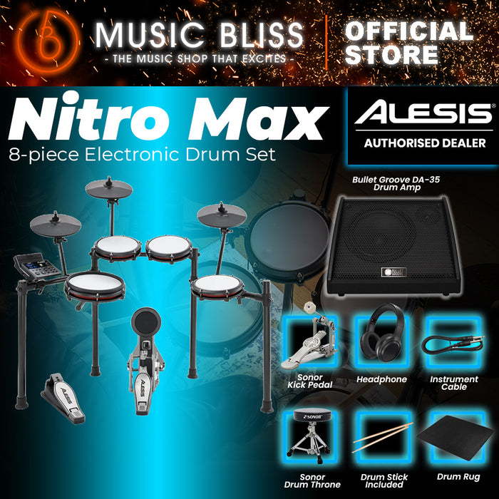 Alesis Nitro Max Best Budget Beginner  Electronic Drum Set
