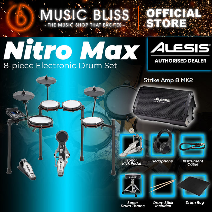 Alesis Nitro Max Best Budget Beginner  Electronic Drum Set