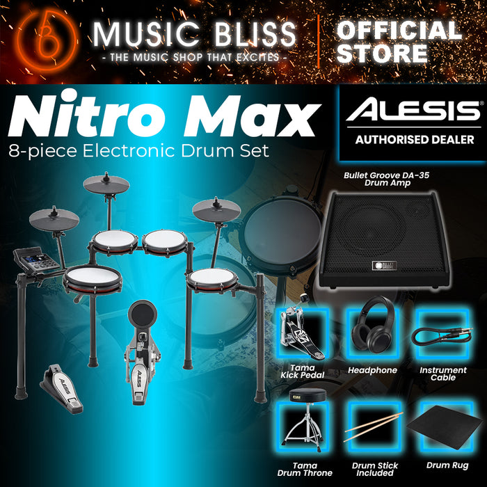 Alesis Nitro Max Best Budget Beginner  Electronic Drum Set