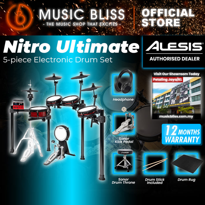 Alesis Nitro Ultimate Electronic Drum Set
