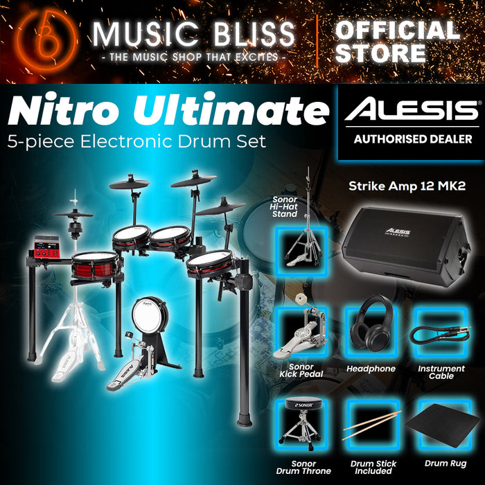 Alesis Nitro Ultimate Electronic Drum Set