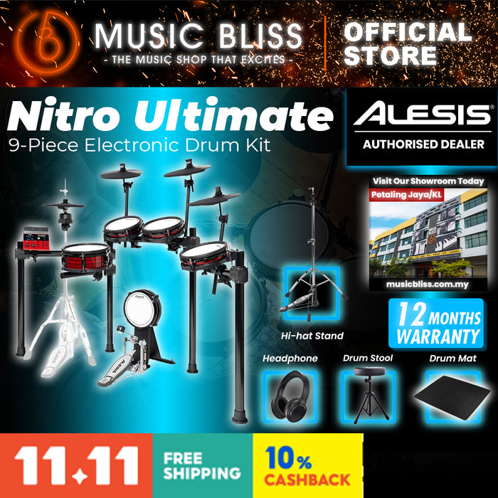 Alesis Nitro Ultimate Electronic Drum Set