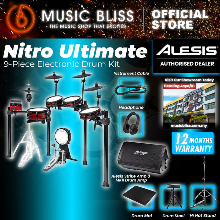 Alesis Nitro Ultimate Electronic Drum Set