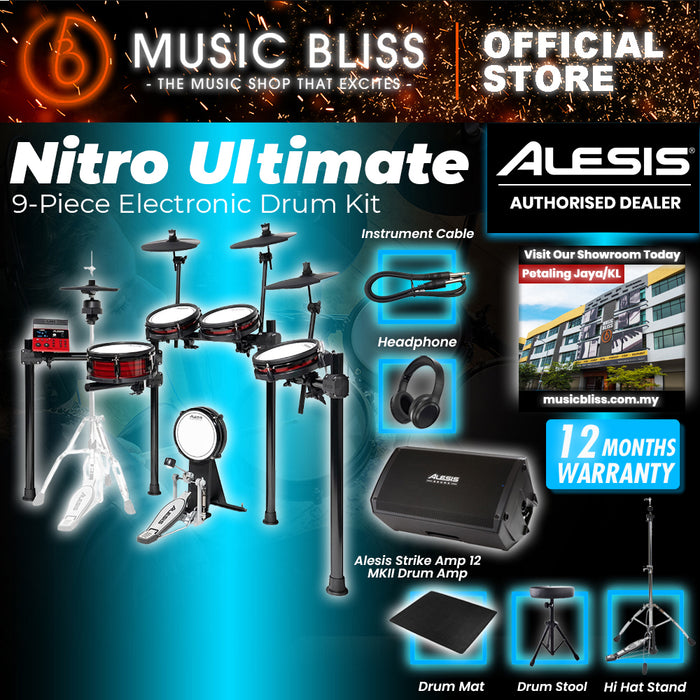 Alesis Nitro Ultimate Electronic Drum Set