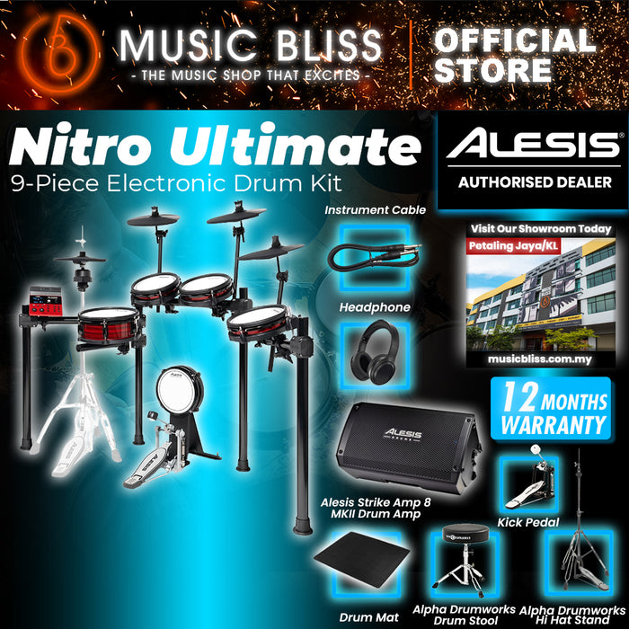 Alesis Nitro Ultimate Electronic Drum Set