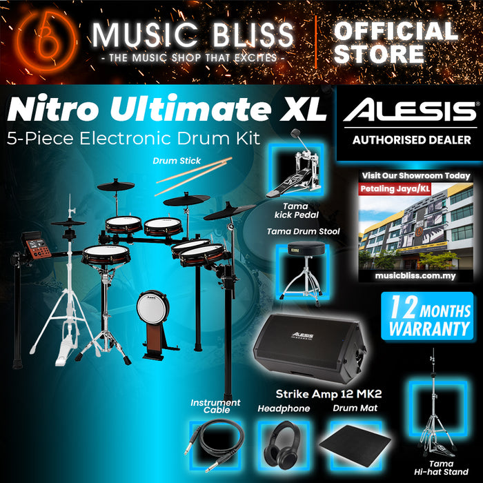 Alesis Nitro Ultimate XL Electronic Drum Set