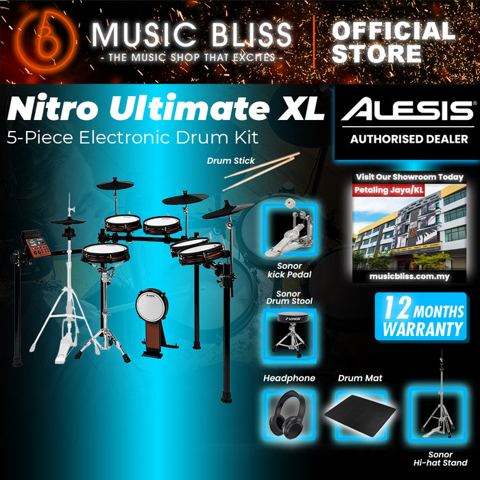 Alesis Nitro Ultimate XL Electronic Drum Set