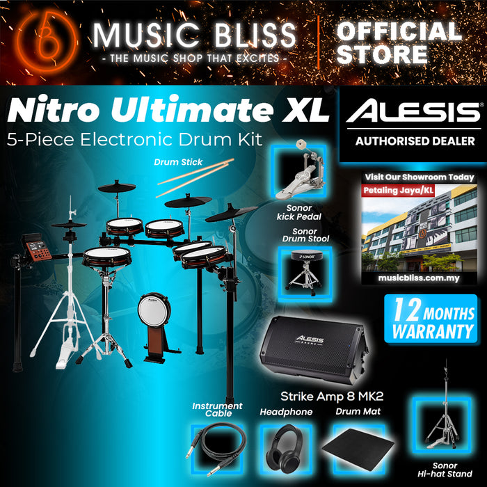 Alesis Nitro Ultimate XL Electronic Drum Set