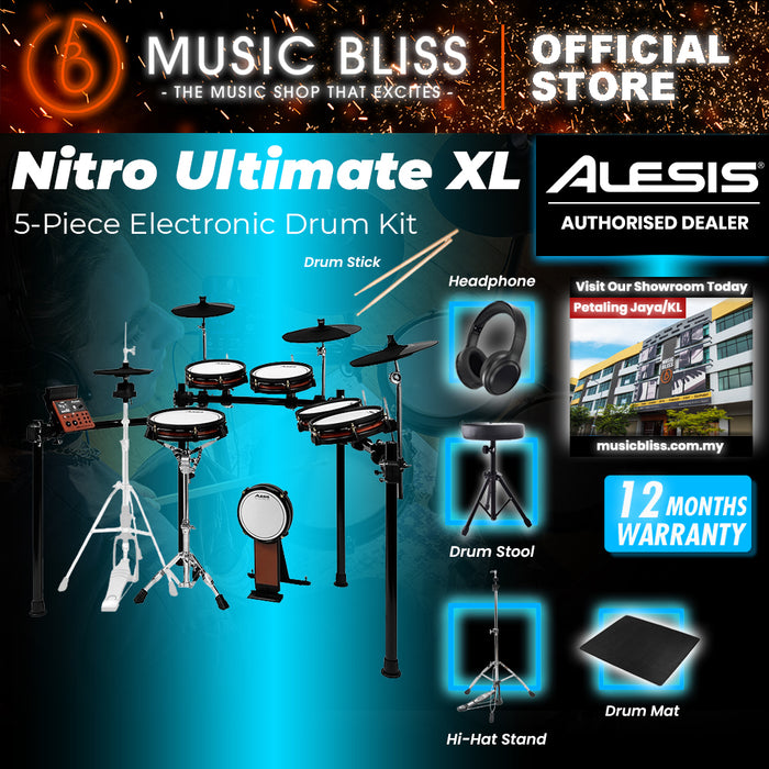 Alesis Nitro Ultimate XL Electronic Drum Set