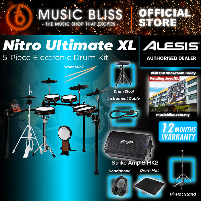 Alesis Nitro Ultimate XL Electronic Drum Set