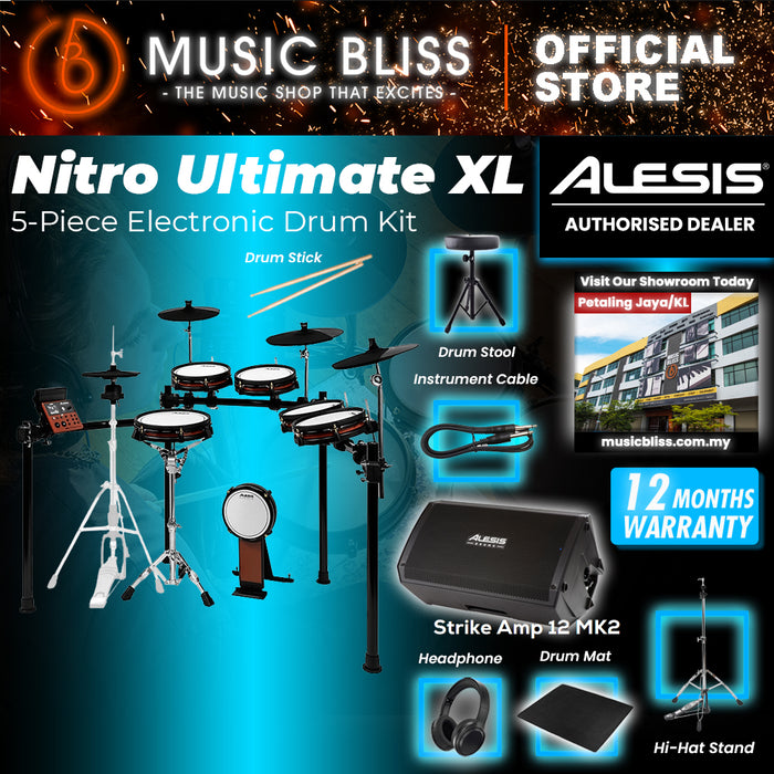Alesis Nitro Ultimate XL Electronic Drum Set
