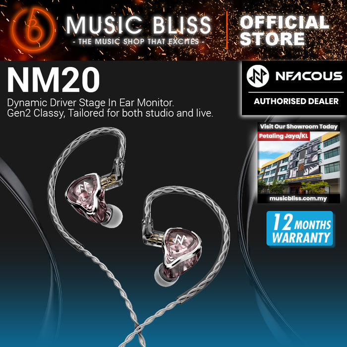 NF Acous NM20 Professional Live Stage In Ear Monitor (Pink)
