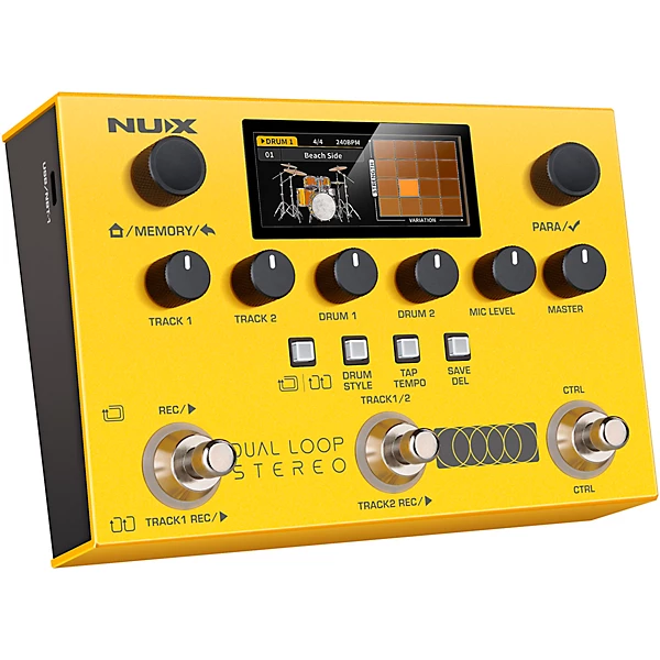 NUX NML-3DLS Dual Loop Stereo Guitar Pedal with Built In FX