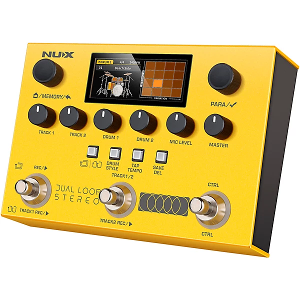 NUX NML-3DLS Dual Loop Stereo Guitar Pedal with Built In FX
