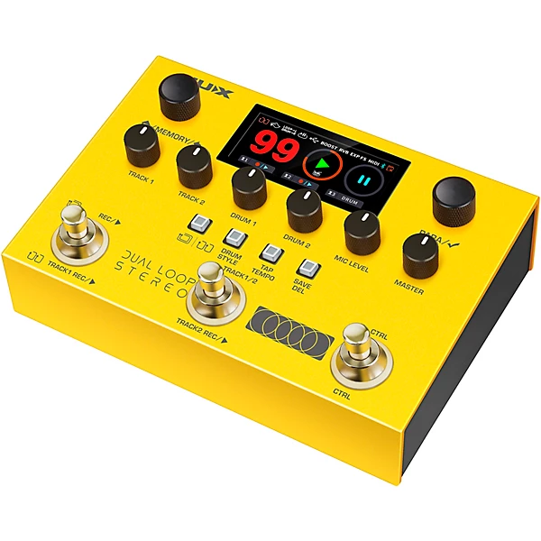 NUX NML-3DLS Dual Loop Stereo Guitar Pedal with Built In FX