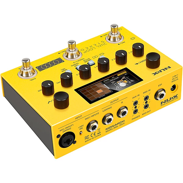 NUX NML-3DLS Dual Loop Stereo Guitar Pedal with Built In FX