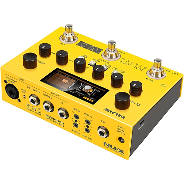 NUX NML-3DLS Dual Loop Stereo Guitar Pedal with Built In FX