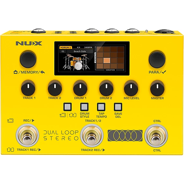 NUX NML-3DLS Dual Loop Stereo Guitar Pedal with Built In FX
