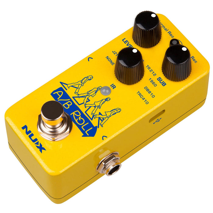 NUX NOL-1 A/B Roll Octave and Loop Guitar Effect Pedal