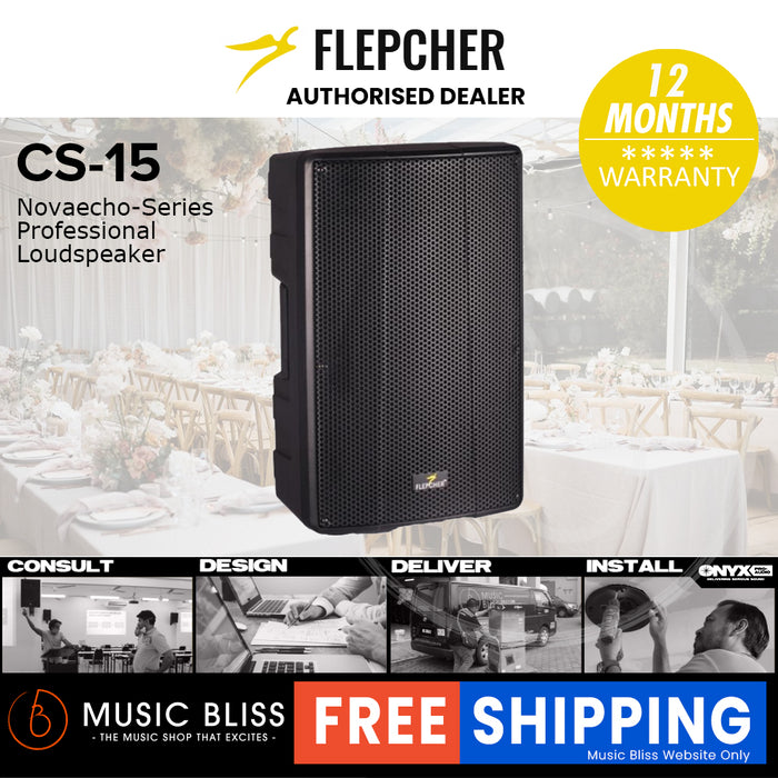 Flepcher Novaecho CS-15 15’ 2-way loudspeaker