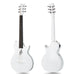 Enya Nova Go Guitar SP1 Carbon Fiber Acoustic-Electric Guitar - White - Music Bliss Malaysia