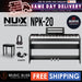 NUX NPK-20 88-Key Portable Digital Piano with Wooden Stand and 3 Pedals - Black - Music Bliss Malaysia