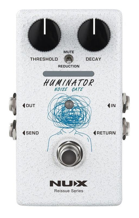 NUX NRN-1 Huminator Analog Noise Gate Reducer Guitar Effect Pedal with Indicator