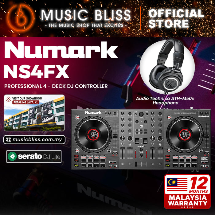 Numark NS4FX 4-Channel DJ Controller