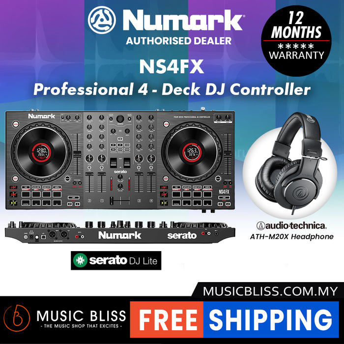 Numark NS4FX 4-Channel DJ Controller