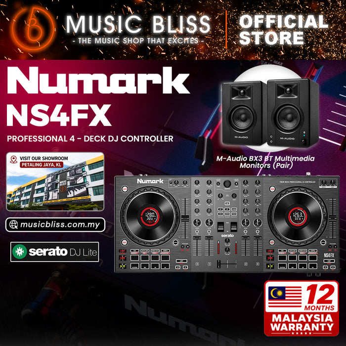 Numark NS4FX 4-Channel DJ Controller