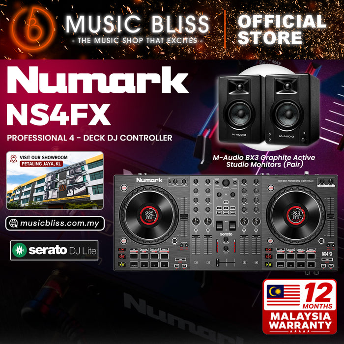 Numark NS4FX 4-Channel DJ Controller