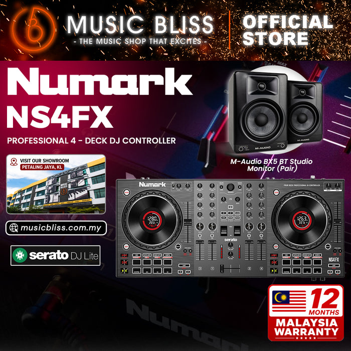 Numark NS4FX 4-Channel DJ Controller