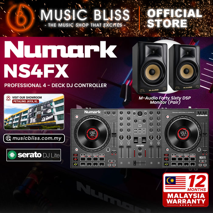 Numark NS4FX 4-Channel DJ Controller