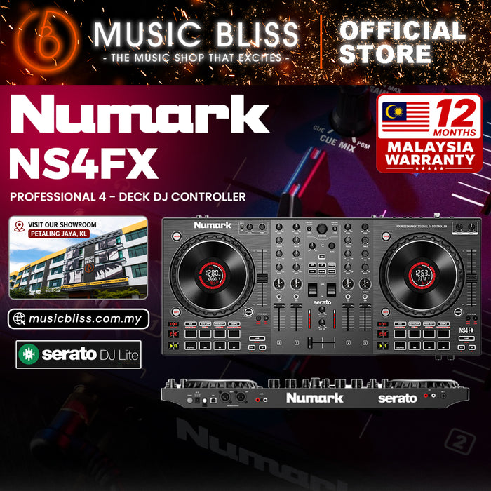 Numark NS4FX 4-Channel DJ Controller