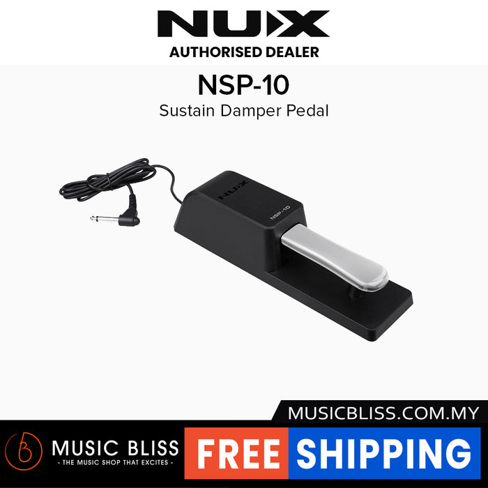 NUX NSP-10 Sustain Damper Pedal for Digital Piano and Keyboard