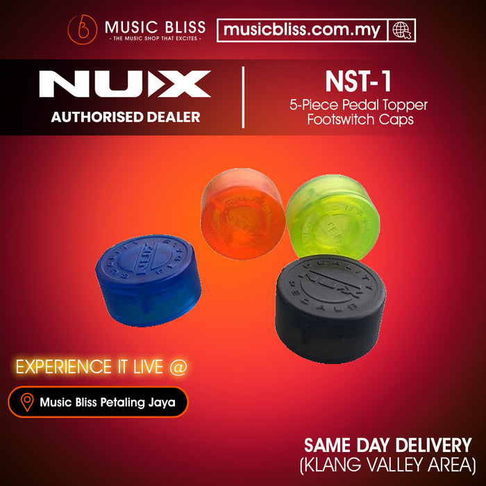 NUX NST1 Pedal Topper Footswitch Caps