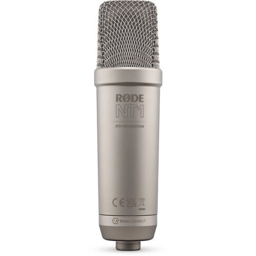 Rode NT1 5th Generation Studio Condenser Microphone - Silver - Music Bliss Malaysia