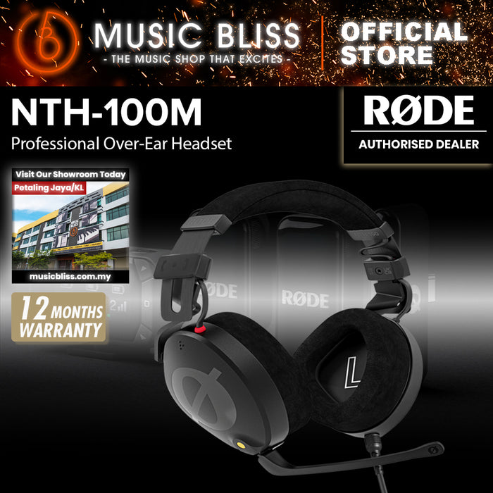 Rode NTH-100M Professional Over-ear Headset with Headset Microphone