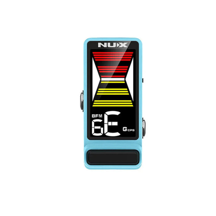 NUX NTU-3 Flow Tune True And Buffered Bypass Mini Guitar Pedal Tuner - Blue
