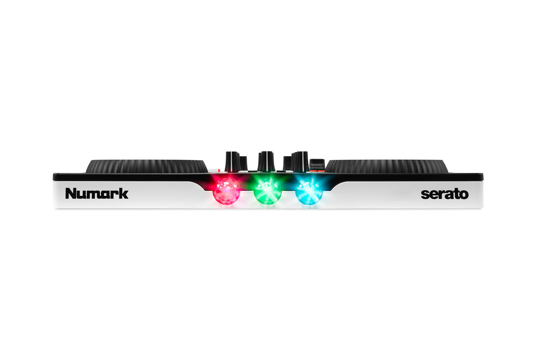 Numark Party Mix III DJ Controller with Built-In LED Light Show, Bluetooth MIDI & Serato DJ Support