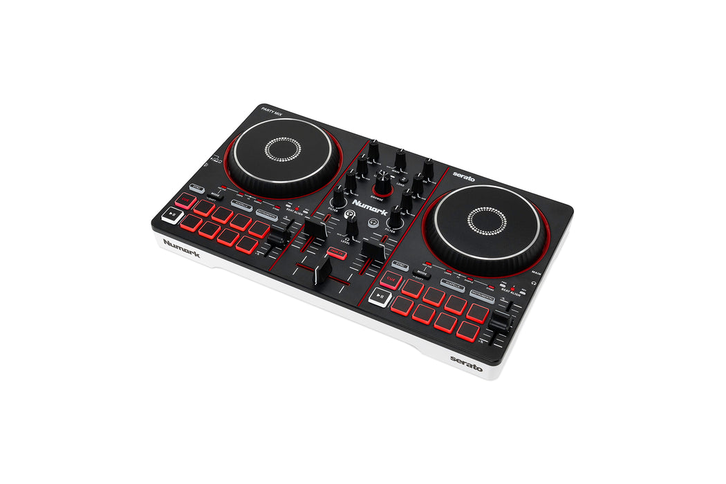 Numark Party Mix III DJ Controller with Built-In LED Light Show, Bluetooth MIDI & Serato DJ Support